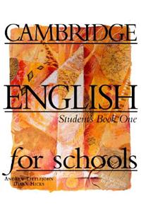Cambridge English for Schools 1 Student's book