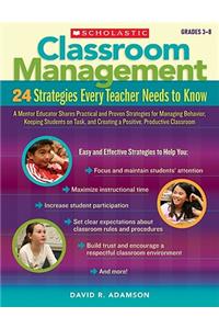 Classroom Management, Grades 3-8