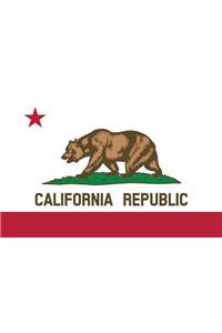 California Flag Poster