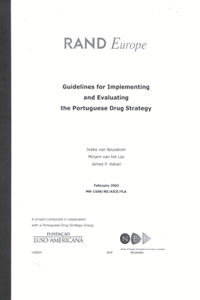 Guidelines for Implementing and Evaluating the Portuguese Drug Strategy