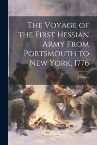 Voyage of the First Hessian Army From Portsmouth to New York, 1776