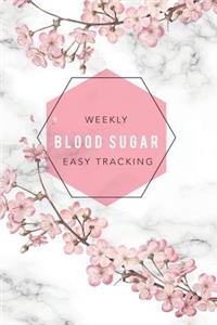 Weekly blood sugar easy tracking
