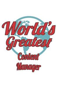 World's Greatest Content Manager