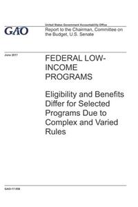 Federal Low-Income Programs