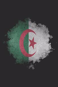 Algeria Notebook: Algeria Flag Notebook, Travel Journal to write in, College Ruled Journey Diary