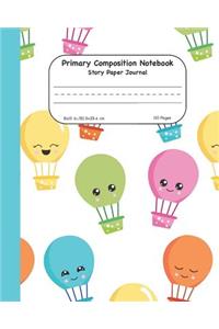 Primary Composition Notebook Story Paper Journal