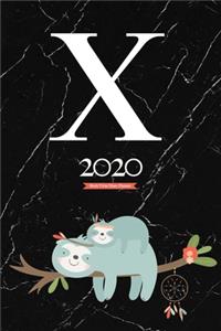 2020 Sloth Tribe Diary Planner