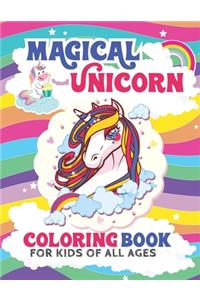 Magical Unicorn Coloring Book