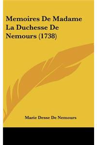 Memoires de Madame La Duchesse de Nemours (1738)