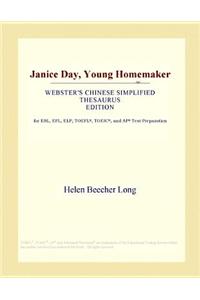 Janice Day, Young Homemaker (Webster's Chinese Simplified Thesaurus Edition)