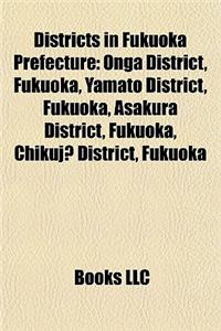 Districts in Fukuoka Prefecture