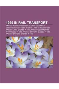 1959 in Rail Transport