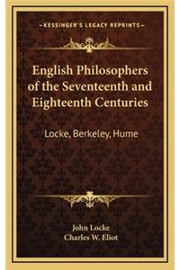 English Philosophers of the Seventeenth and Eighteenth Centuries