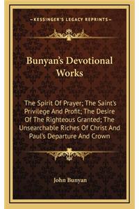 Bunyan's Devotional Works
