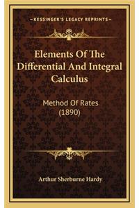 Elements of the Differential and Integral Calculus