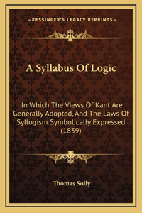 A Syllabus Of Logic
