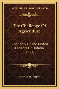 The Challenge Of Agriculture