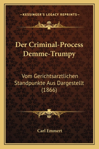 Criminal-Process Demme-Trumpy