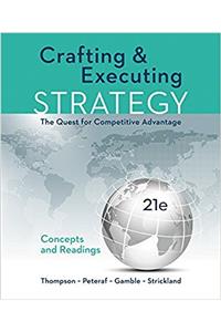 CRAFTING AND EXECUTING STRATEGY: CONCEPTS
