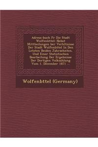Adress-Buch Fur Die Stadt Wolfenb Ttel