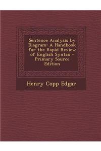 Sentence Analysis by Diagram: A Handbook for the Rapid Review of English Syntax