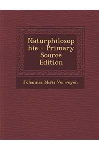 Naturphilosophie - Primary Source Edition