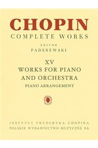 Works for Piano and Orchestra (2 Pianos Reduction)