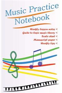 Music Practice Notebook