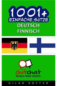 1001+ Einfache Satze Deutsch - Finnisch