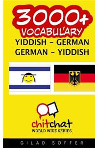 3000+ Yiddish - German German - Yiddish Vocabulary