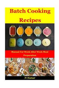 Batch Cooking Recipes