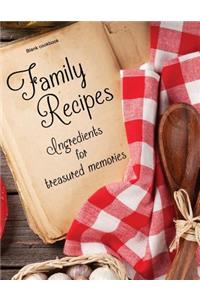 Blank Cookbook