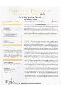 Enriching Student Learning