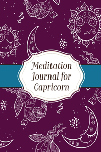 Meditation Journal for Capricorn