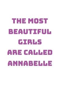 Annabelle Girl Woman Notebook