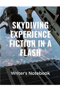 Skydiving Experience Fiction In A Flash Writer's Notebook