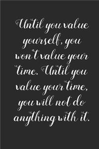 Value Your Time