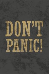 Don't Panic