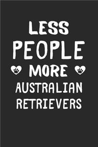 Less People More Australian Retrievers