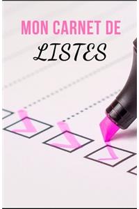 Mon Carnet de Listes
