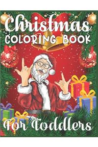 Christmas Coloring Book For Toddlers
