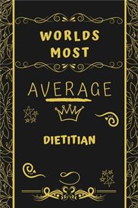 Worlds Most Average Dietitian