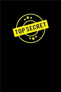 Top Secret notebook for top secret information