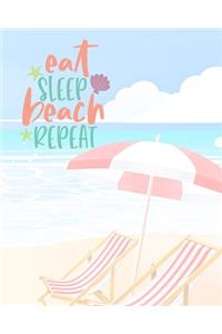 Eat Sleep Beach Repeat