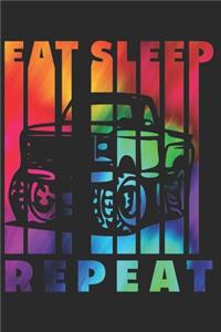 Monster Truck Notizbuch