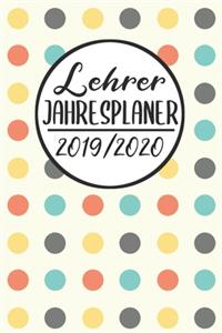 Lehrer Jahresplaner 2019 / 2020