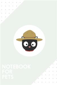 Notebook for Pets