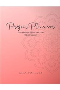 Project Planner from Idea to Actualized Outcome