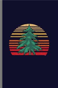 Moon and Pine tree