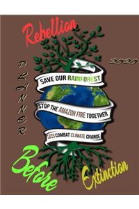 Rebellion before extinction planner 2020